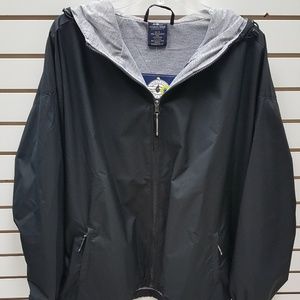 Charles River Apparel Windbreaker Black XL NWT